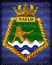 HMS Naiad Magnet